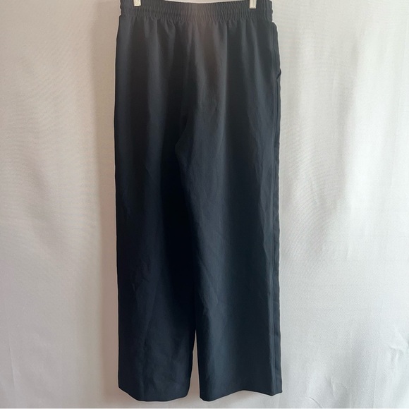 Aritzia Wilfred Black Wide Leg Drawstring Pants - Picture 2 of 7